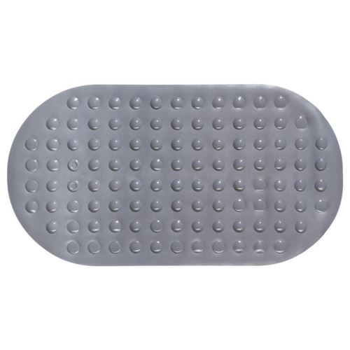 Fond de Bain PVC Anti-Dérapant 68x37cm Gris