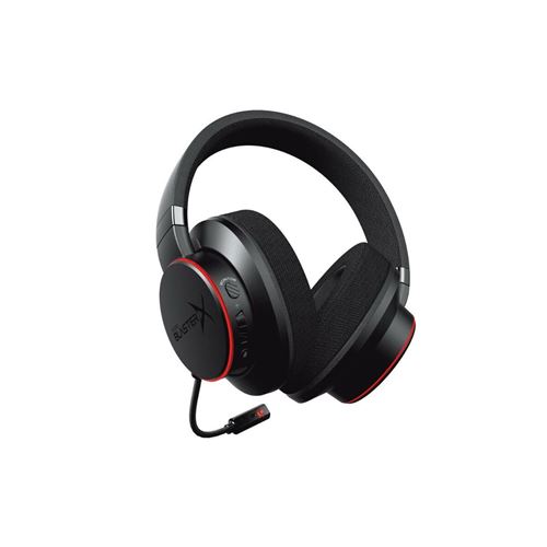 Sound BlasterX H6 - Casque de jeu 7.1 USB pour PS4, Xbox One, Nintendo Switch et PC (Noir)