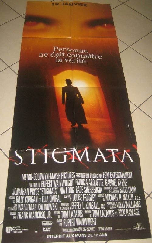 Stigmata AFFICHE CINEMA ORIGINALE