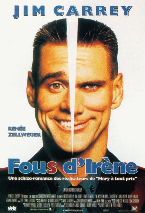 Fous d'Irène AFFICHE CINEMA ORIGINALE