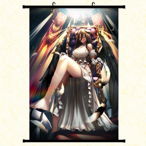 Poster en toile étanche avec cadre en PVC - OVERLORD (#545),30X45 CM