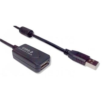 Lineaire - Rallonge de câble USB - USB (M) pour USB (F) - USB 2.0 - 10 m - actif - 1