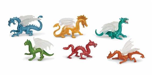 Safari jeu de société Dragons designer Toob junior 6-pièces