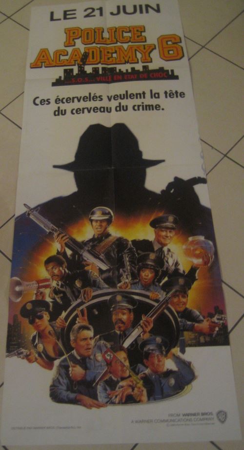 Police Academy 6 AFFICHE CINEMA ORIGINALE