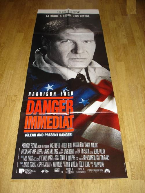 Danger Immédiat AFFICHE CINEMA ORIGINALE