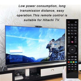Télécommande Hitachi Tv, Télécommande de remplacement universelle TV