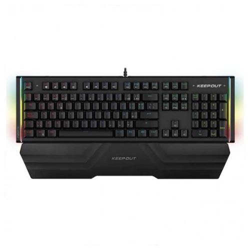 Clavier de jeu KEEP OUT F120PRO RGB Noir