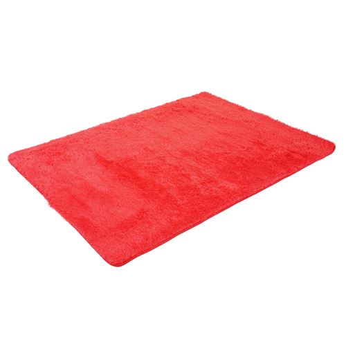 Tapis MENDLER HWC-F69 shaggy 160x120cm rouge