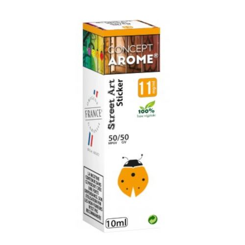 Conceptarôme - E-liquide Mixte Prenium – Sticker 11 mg.