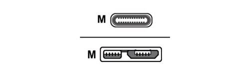 Linéaire PCUSB336B Câble USB 3.0 1 M