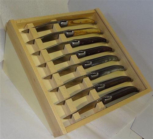 Coffret De 8 Couteaux Laguiole 01808