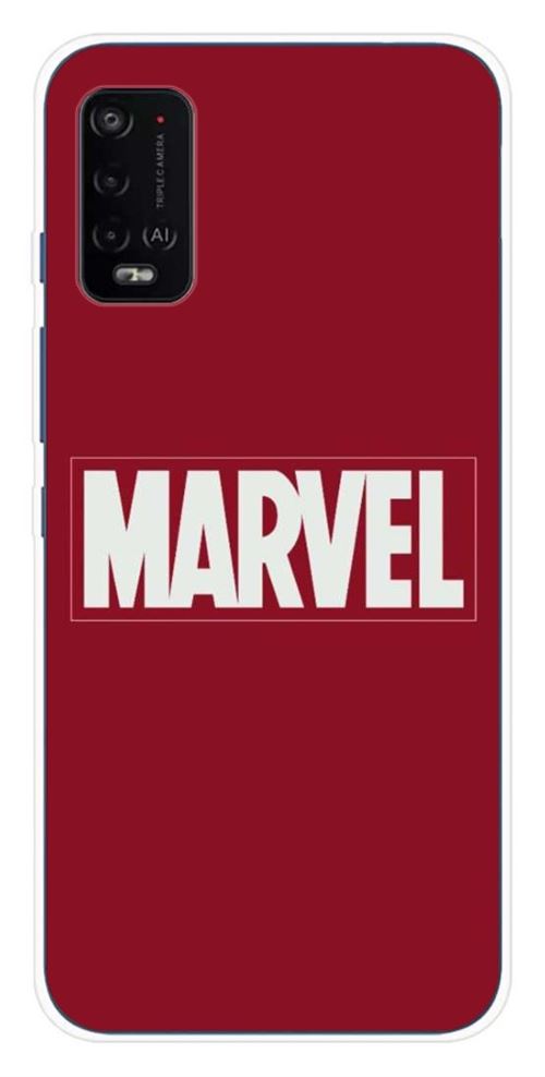 Coque en silicone imprimée compatible Wiko U20 Marvel