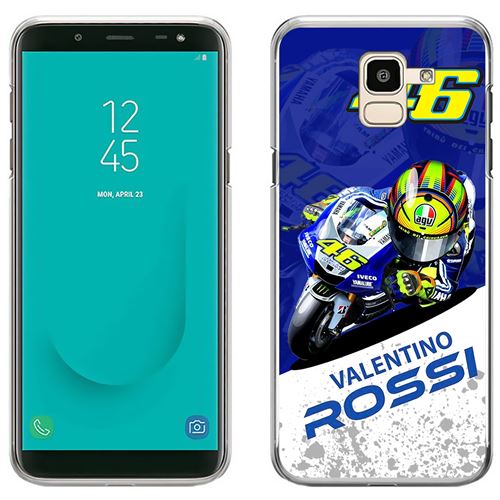 Coque pour Samsung Galaxy J6 -  Motogp Rossi Cartoon 2