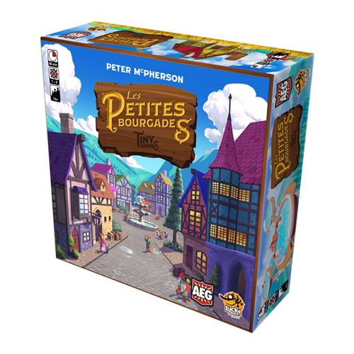 Jeu de société Lucky Duck Games Les petites bourgades Le jeu de Plateau