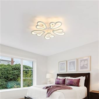 Lampe de plafond LED en acrylique pour salon chambre à coucher,  multi-dimension disponible