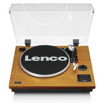 Platine vinyle en bois à courroie Lenco LS-101BK Noir - Platine vinyle -  Achat & prix