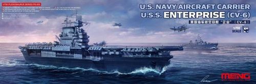 U.s. Navy Aircraft Carrier U.s.s. Enterprise (cv-6) - 1:700e --model