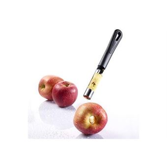 Westmark vide-pomme /dénoyauteur à pomme, longueur : 19,8 cm, acier  inoxydable/plastique, gentle, noir, 281822e1 - Accessoire de découpe -  Achat & prix