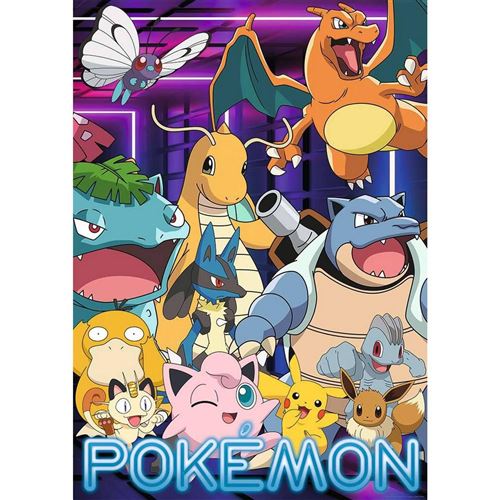 Non Communiqué Puzzle 1500 Pièces : Pokémon Néon