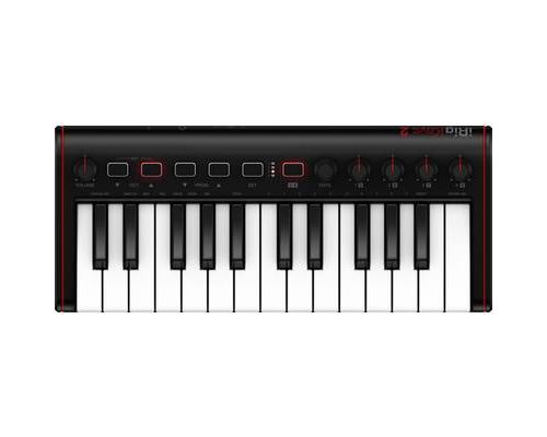 IK Multimedia iRig Keys 2 Mini Clavier MIDI noir touches lumineuses, mini-touches