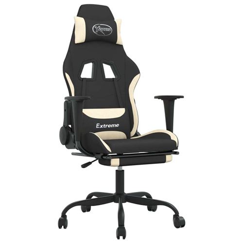 Vidaxl Noir Chaise De Jeu Massage - Image 3