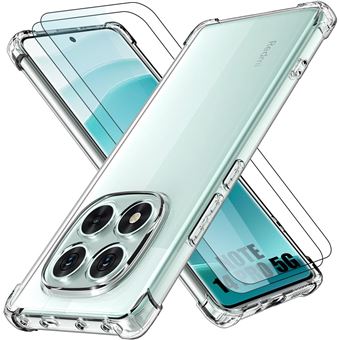 Coque pour Xiaomi Redmi Note 14 Pro 5G (pas pour 4G), Protection Silicone Antichoc + 2 Verres Trempés - BOOLING - 1