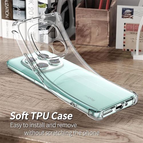 Coque + 2 Protections Écran Pour Xiaomi 15T 5G - Silicone Transparent Anti-Jaunissement - Protection Militaire