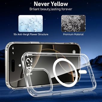 Coque Pour IPhone 16 Pro Max, Protection D'écran En Verre