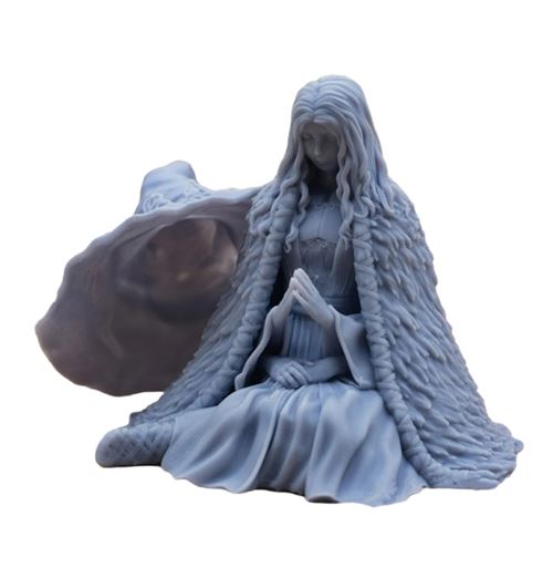 Figurine Elden Ring Princesse Lunaire Ranni 15 cm - Bleu Clair