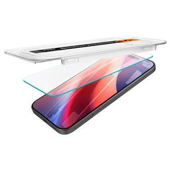 Spigen GLAS.tR EZ Fit - Protection d'écran pour téléphone portable