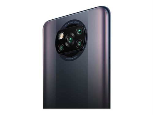 Xiaomi POCO X3 Pro - 4G smartphone - double SIM - RAM 8 Go / Mémoire interne 256 Go - microSD slot - 6.67"" - 2400 x 1080 pixels (120 Hz) - 4x caméras arrière 48 MP, 8 MP, 2 MP, 2 MP - front camera 20 MP - noir fantôme État correct - N/A reconditionné disponible sur Fnac