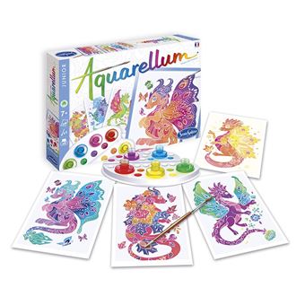 Aquarellum junior Les dragons des 4 saisons