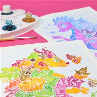Aquarellum junior Les dragons des 4 saisons