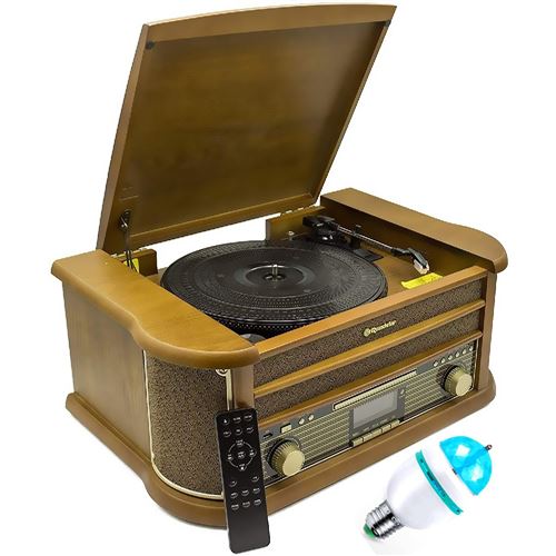 ROADSTAR HIF-1993BT Vintage HiFi - Bois