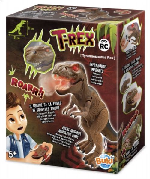 Non Communiqué Marron T Rex Telecommande Rc - Buki