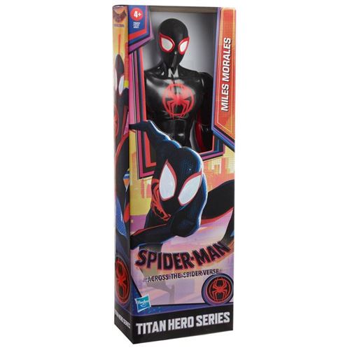 Non Communiqué Noir Figurine Spiderman Miles Morales