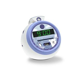 Metronic - radio Réveil Enfant Sportsman MP3 USB avec projection