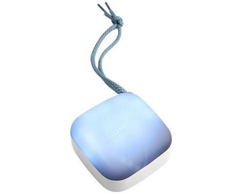  Rhythm Enceinte Bluetooth fonction mains libres, &eacute;tanche &agrave; leau blanc