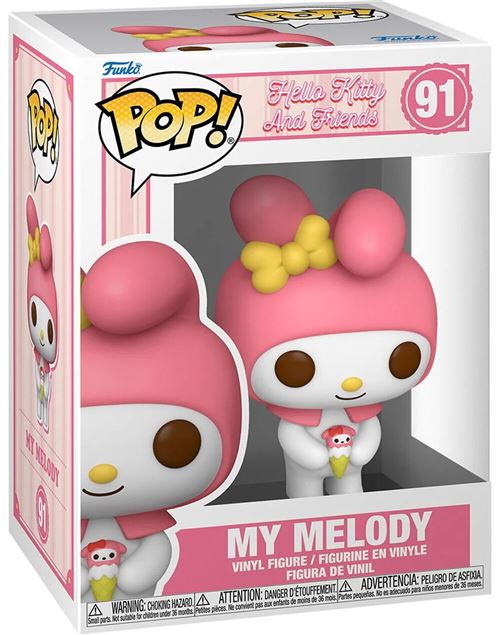 Funko Unisex Rose Figurine Pop Hello Kitty And Friends My Melody - Image 3
