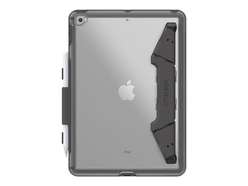OtterBox UnlimitEd - Boîtier de protection pour tablette - polyuréthane, polycarbonate, caoutchouc synthétique - gris ardoise - pour Apple 10.2-inch iPad (7ème génération, 8ème génération, 9ème génération)