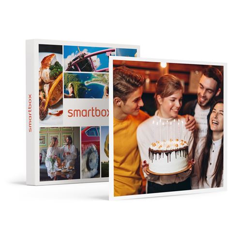 SMARTBOX - Coffret Cadeau Carte cadeau joyeux anniversaire - 15 €-Multi-thèmes