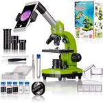 Microscope Bresser Junior Biolux CA 40x-1024x Avec Adaptateur Smartphone Et Valise