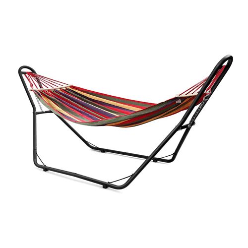 Hamac avec cadre en métal pour jardin extérieur 280*95*115cm(N'inclut pas la toile )-Bande