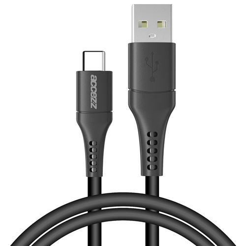 Câble USB-C vers USB 1 mètre Noir Accezz