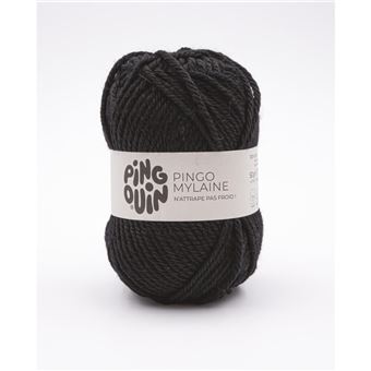 Pelote de Laine PINGO MYLAINE - Pingouin(...) - Noir - 1