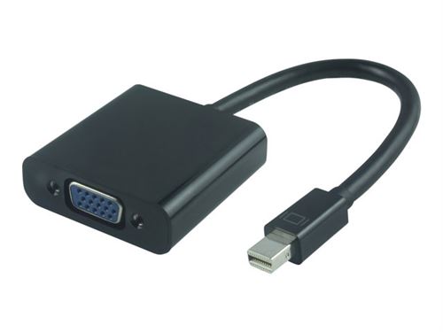 Non Communiqué Noir Microconnect - Convertisseur Vidéo - Displayport - Vga