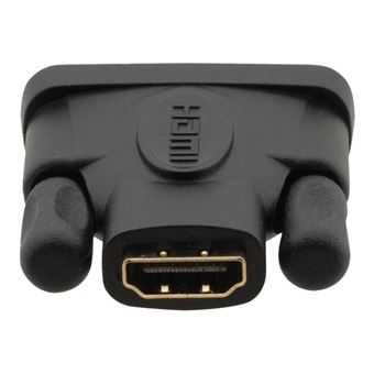 Adaptateur KRAMER AD-DMHF DVI mâle - HDMI femelle doré