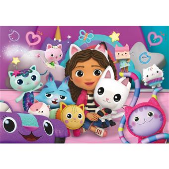 Puzzle Gabby's Dollhouse Clementoni 3x48 Pièces | Pour Enfants 5 Ans+, Illustrations Colorées, Matériaux Recyclés