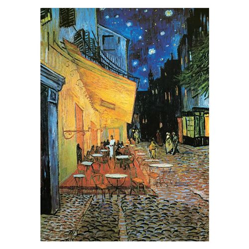 Eurographics Café Terrace at Night - Vincent van Gogh (1000)
