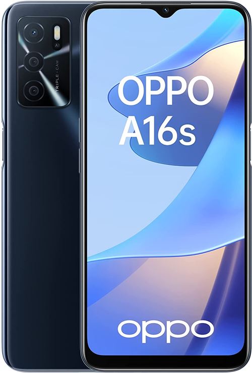 SmartPhone Oppo A16s 780590 6.5" HD+ Mediatek Helio G35 4Go 64Go Andriod Bleu